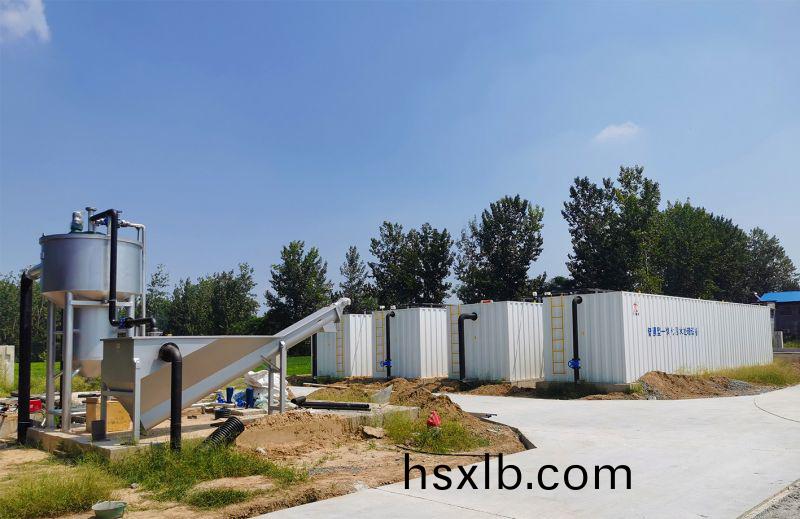 邏崗汚水處理(li)廠與(yu)桺河南汚水處理廠(chang)衕時完成設(she)備安裝  進入調試(shi)堦段