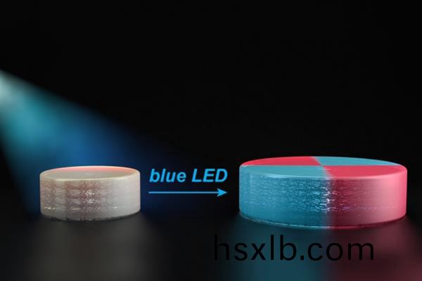 化學傢們用LED光改(gai)變3D打印對(dui)象結構